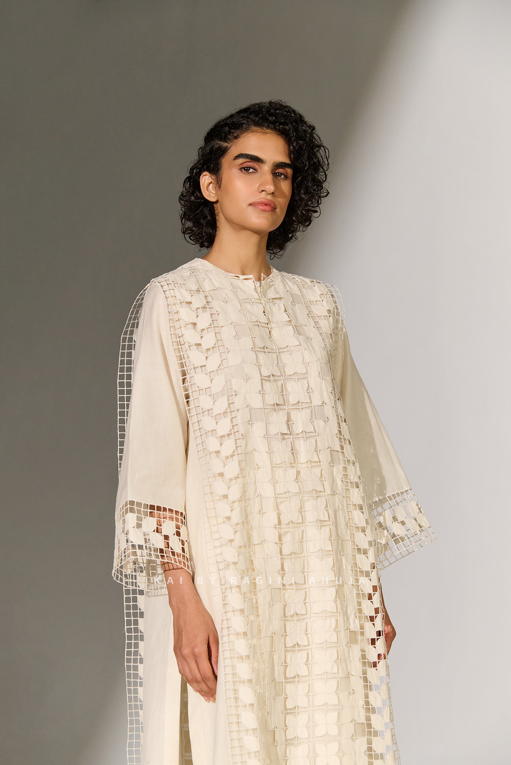 3D CUTWORK PANEL KAMEEZ