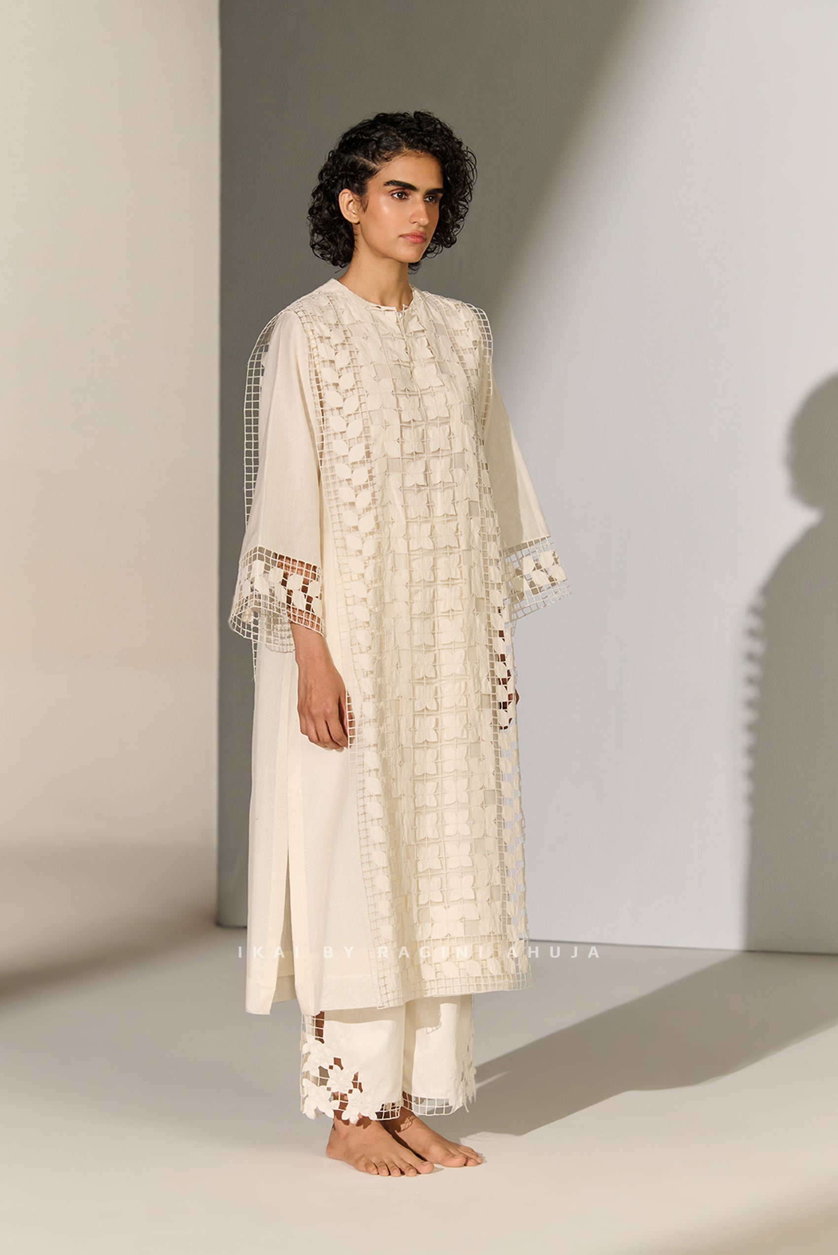 3D CUTWORK PANEL KAMEEZ