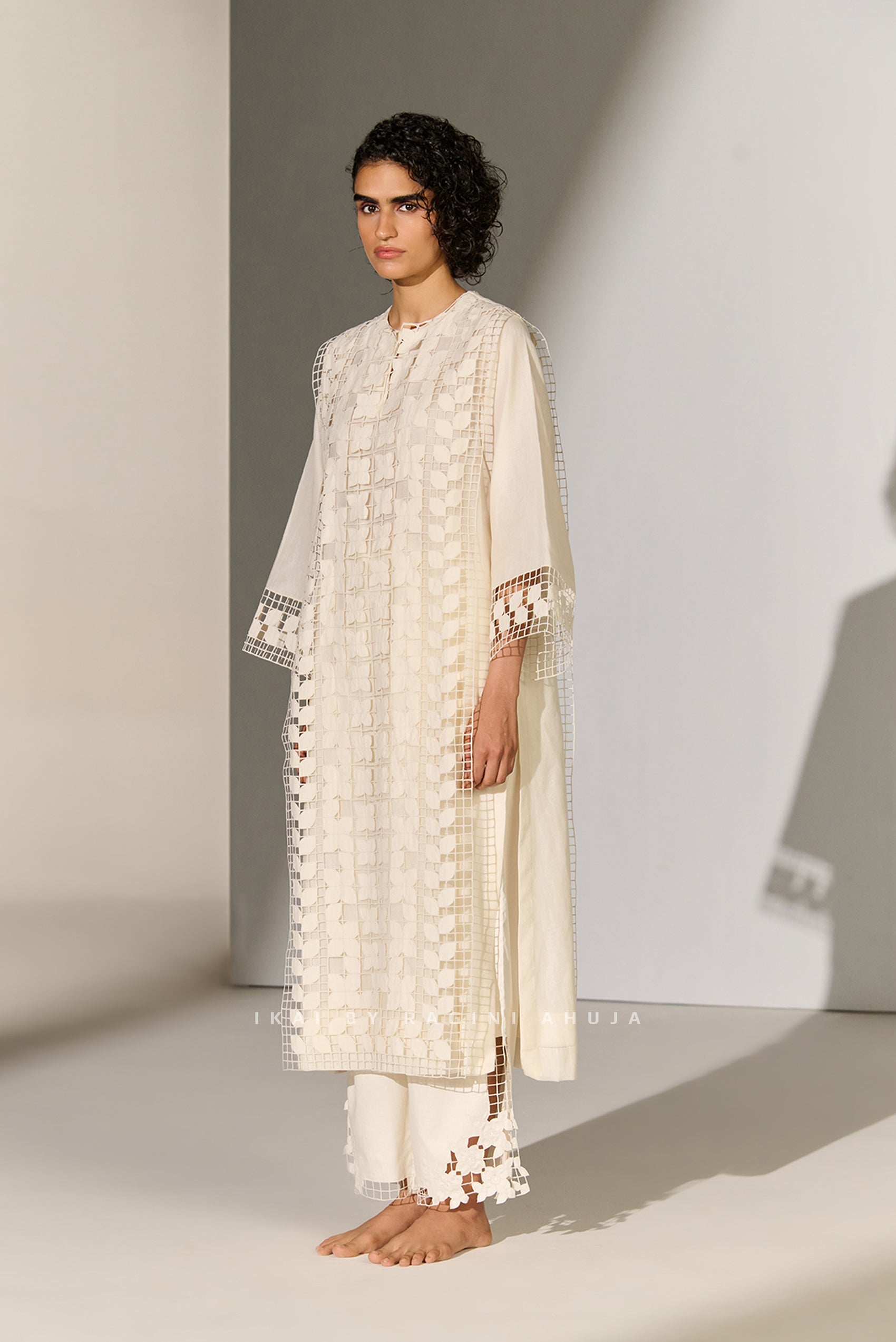 3D CUTWORK PANEL KAMEEZ
