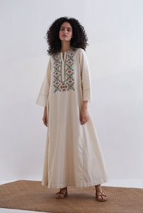 FLORAL A-LINE DRESS