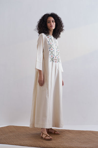 FLORAL A-LINE DRESS