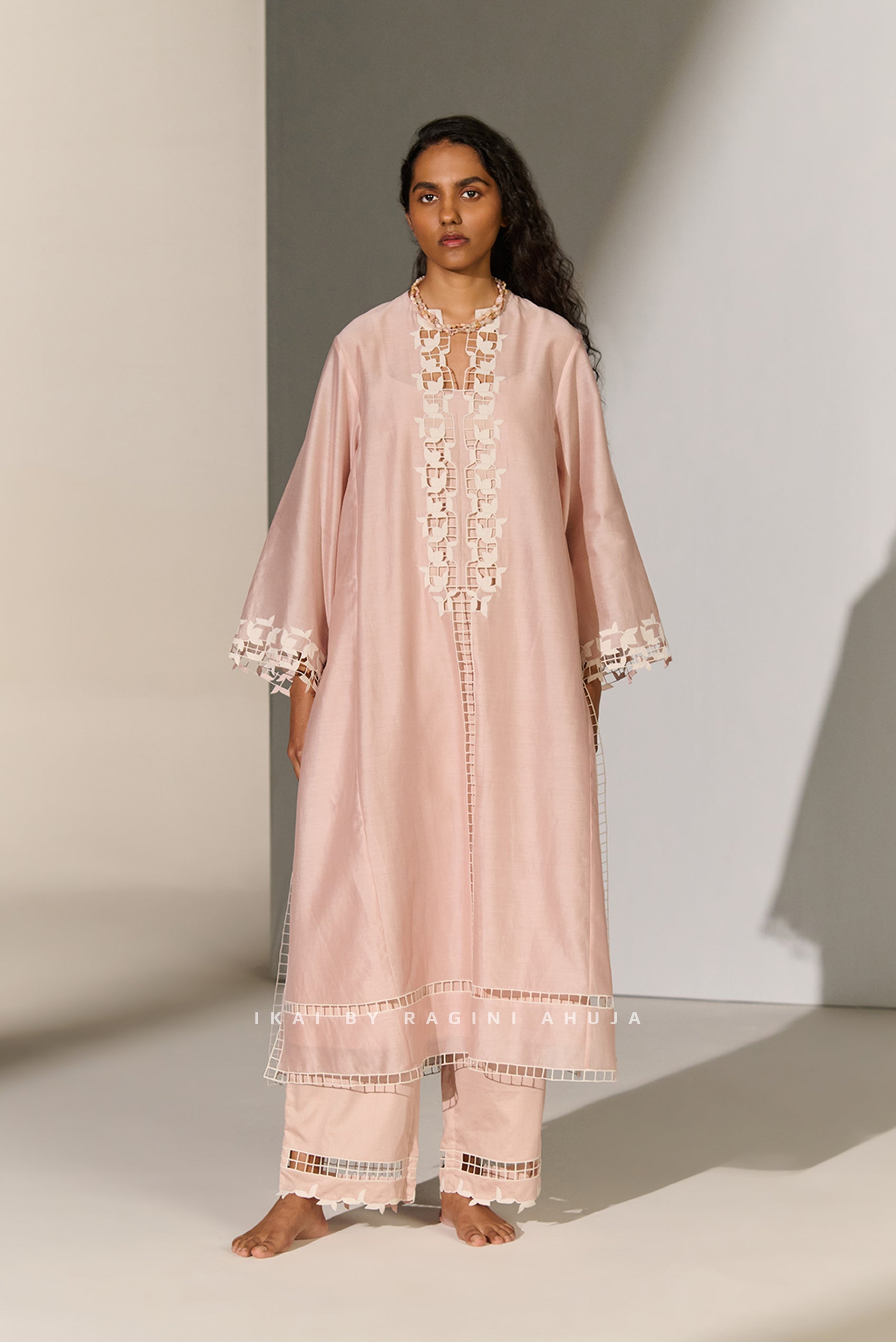 CUTWORK A-LINE KAMEEZ SMV