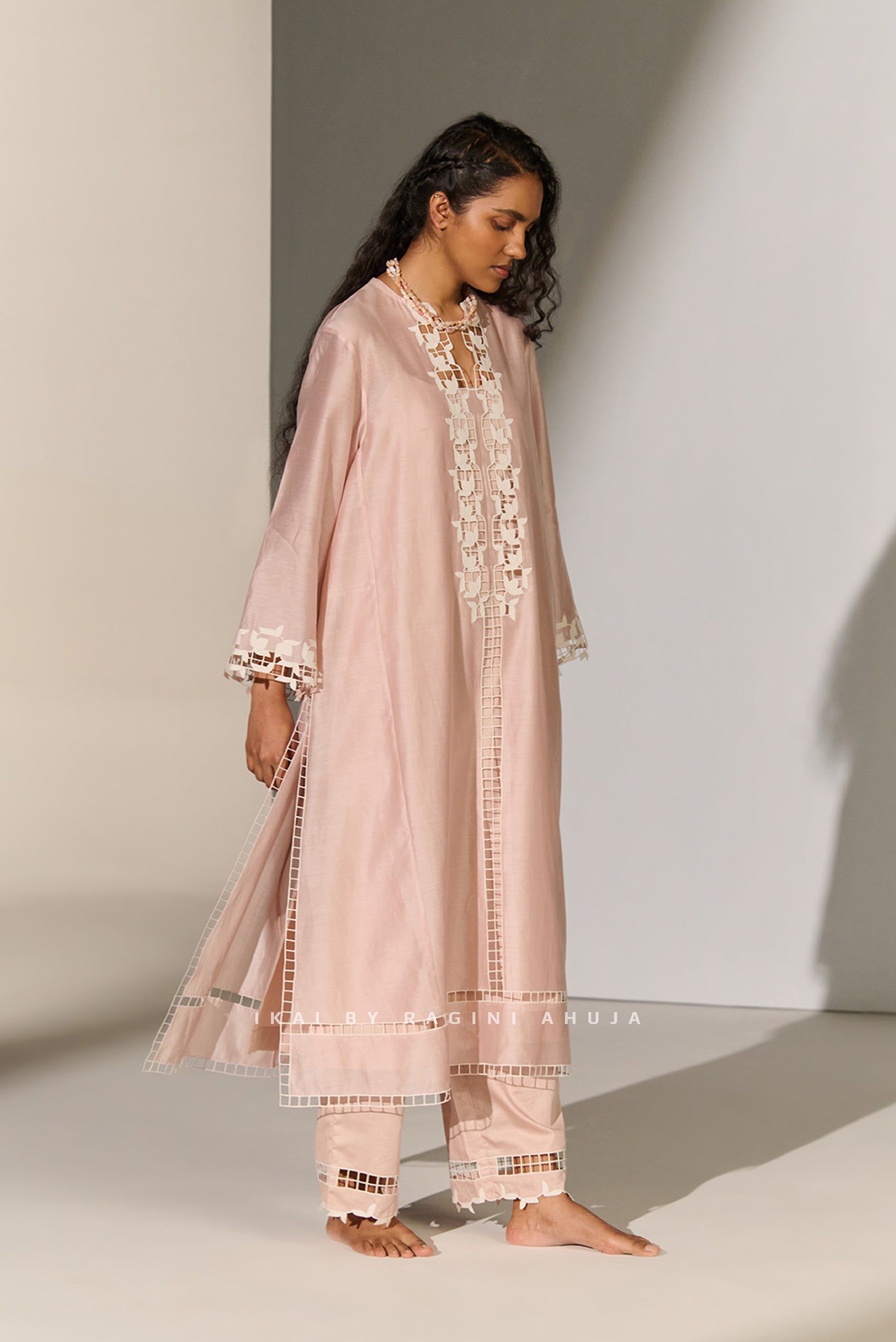 CUTWORK A-LINE KAMEEZ SMV