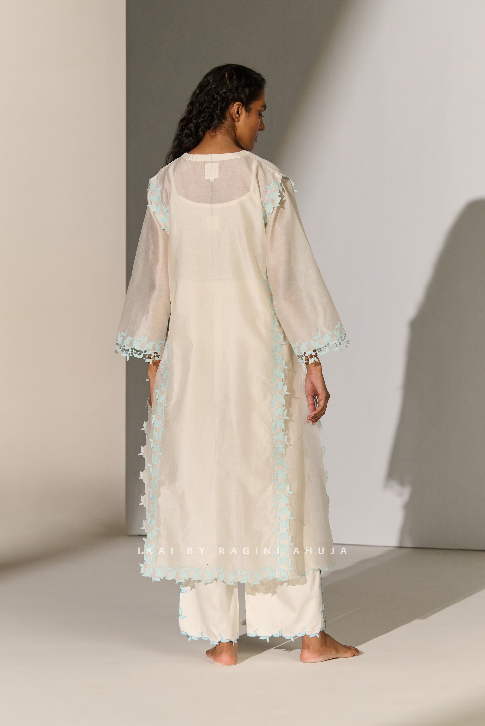 CUTWORK A-LINE KAMEEZ IVR