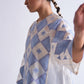 GEOMETRIC APPLIQUE' SHIRT