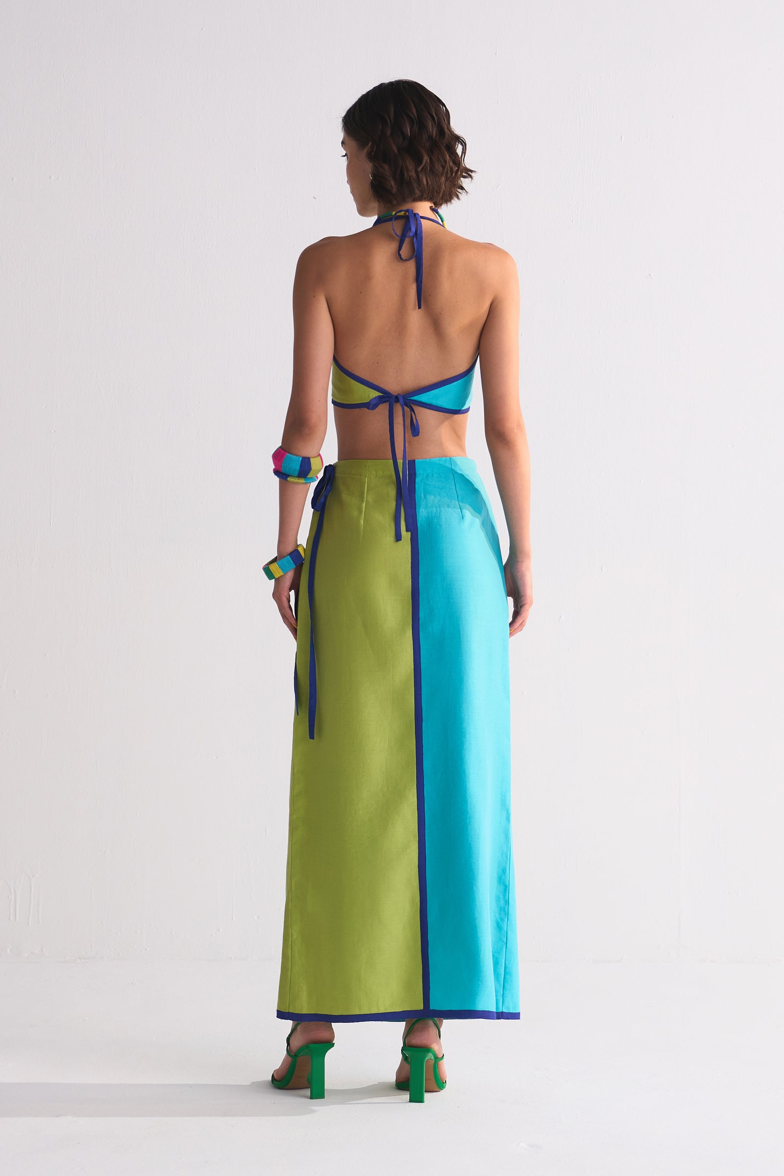 COLOUR BLOCKED BRALET