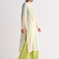 GEOMETRIC APPLIQUE' BACK TIE MILD A-LINE KAMEEZ