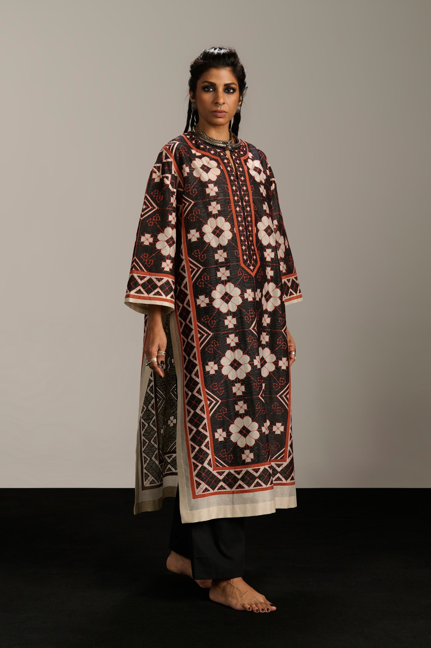 DROP SHOULDER KAMEEZ