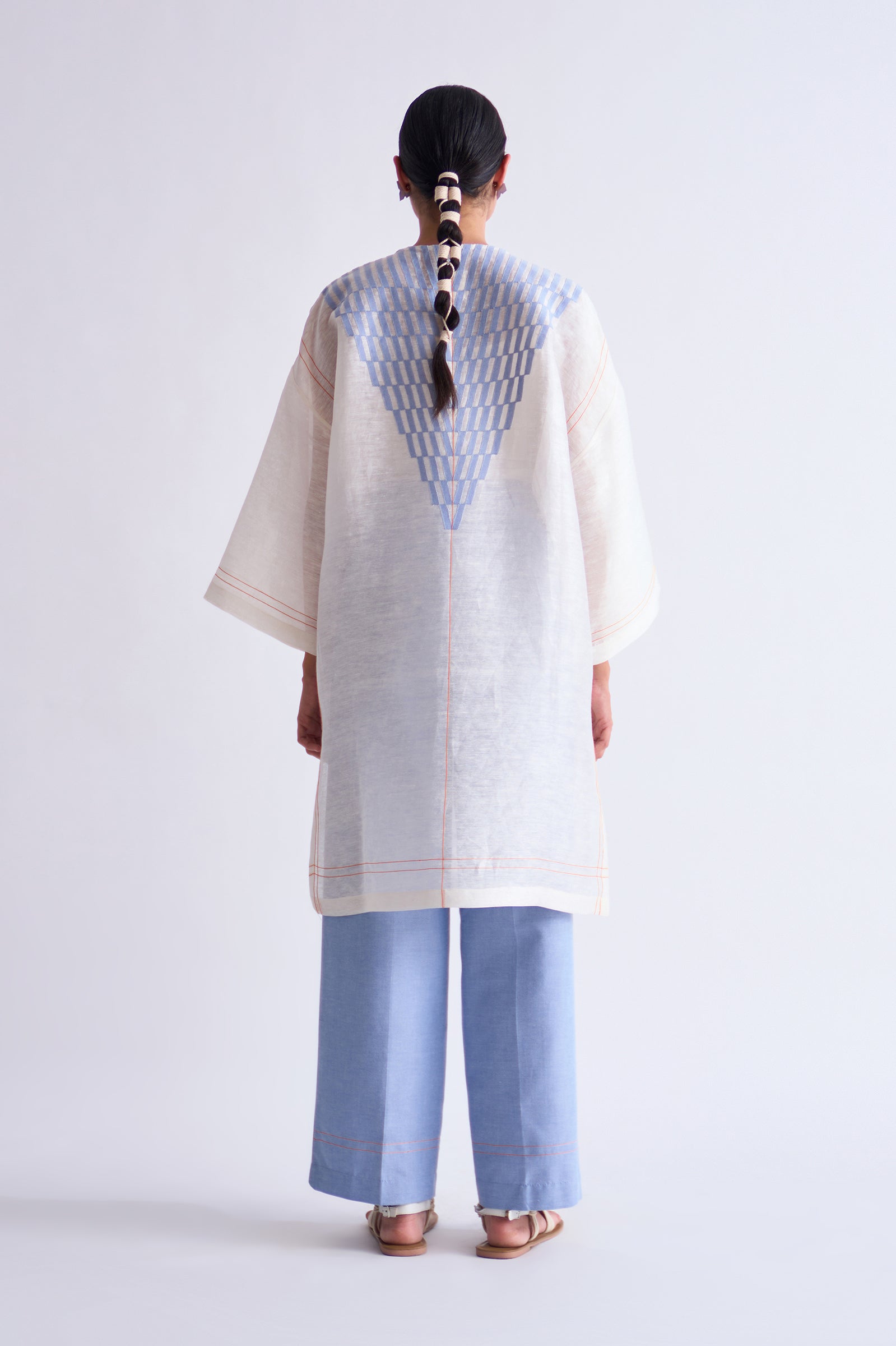 LINEN KAFTAN TUNIC