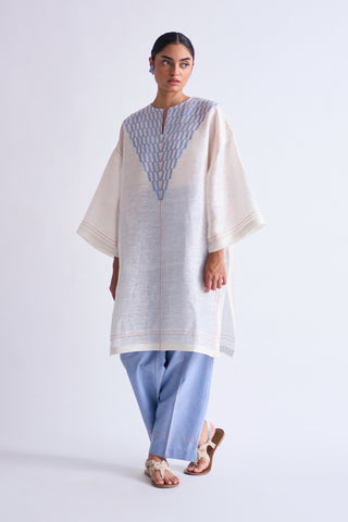 LINEN KAFTAN TUNIC