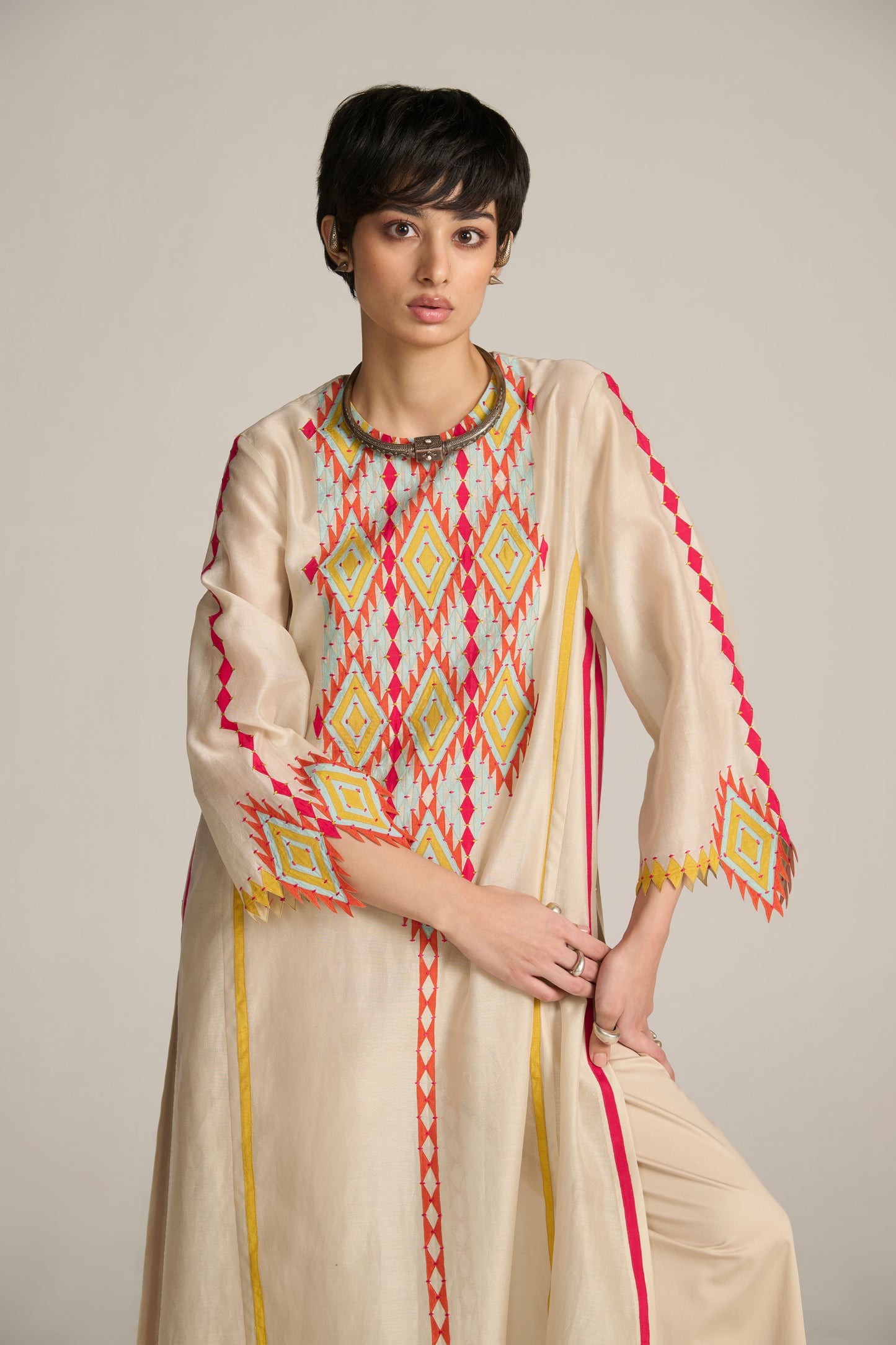 FRONT PANEL KAMEEZ