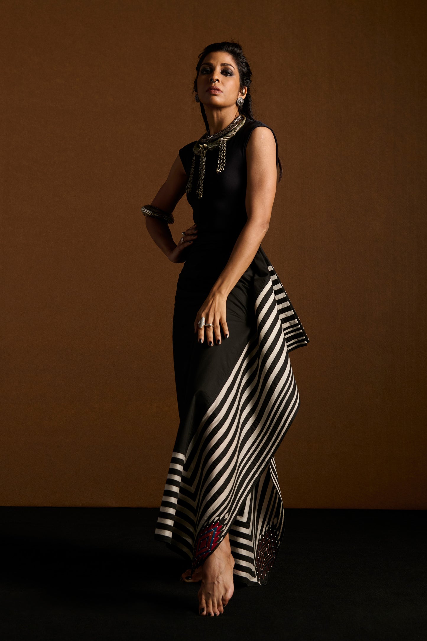 FALLING PANEL SKIRT