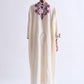 SIDE GATHER KAFTAN DRESS