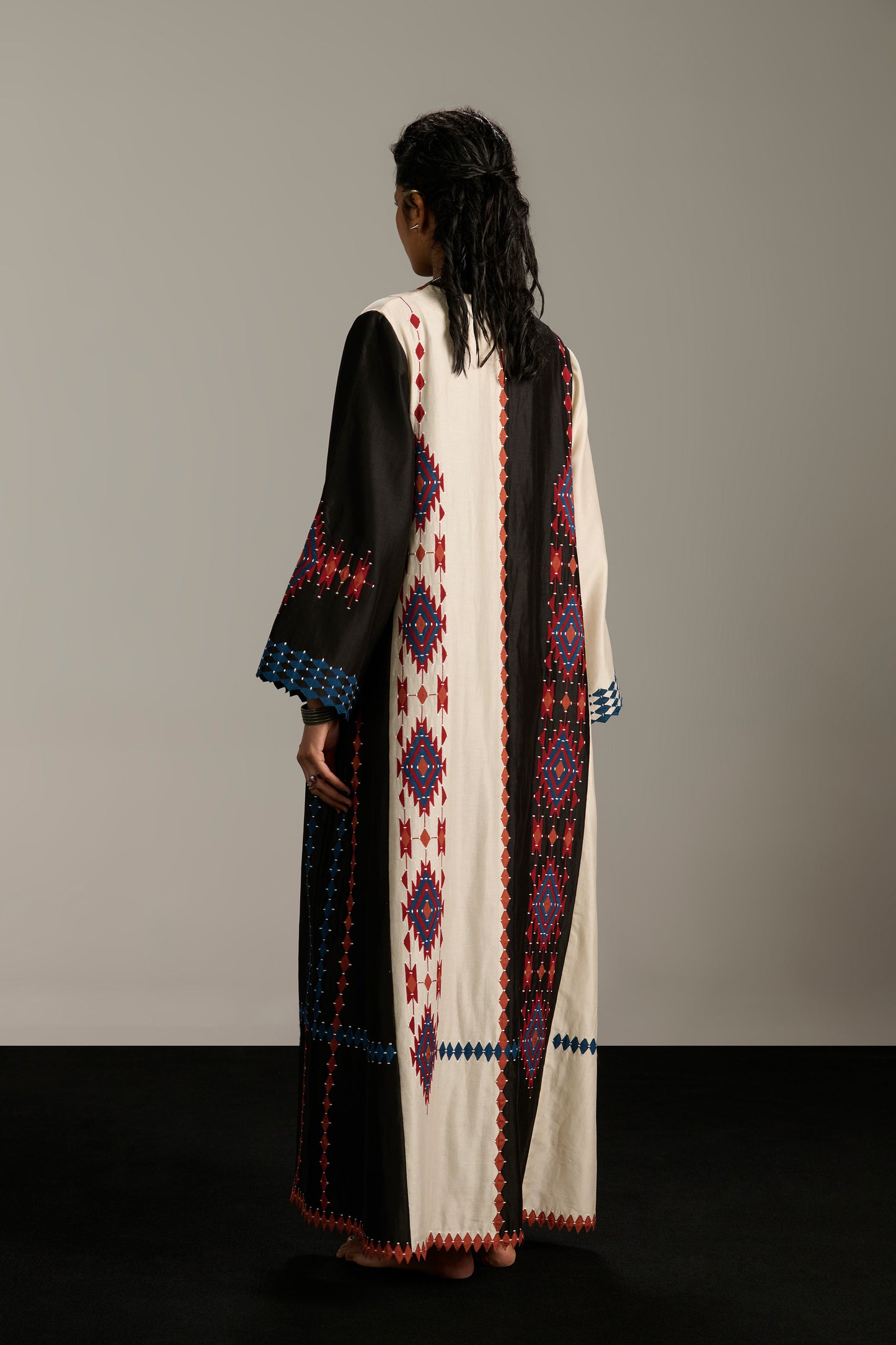 A-LINE PANELLED JACKET