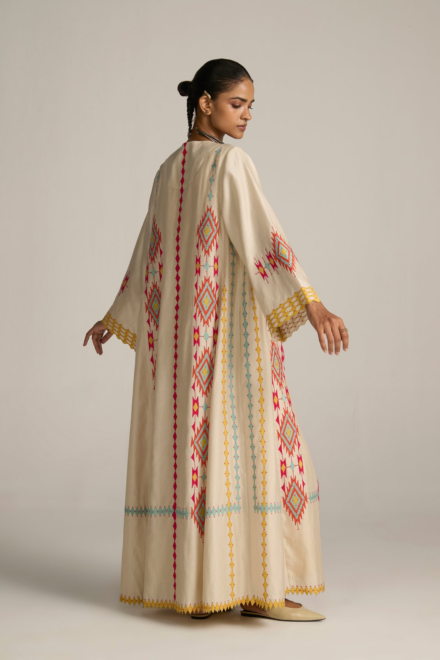 A-LINE PANELLED JACKET