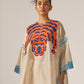 TIBETAN TIGER KAFTAN SHIRT