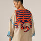 TIBETAN TIGER KAFTAN SHIRT