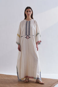 MULTI-APPLIQUE' KAFTAN