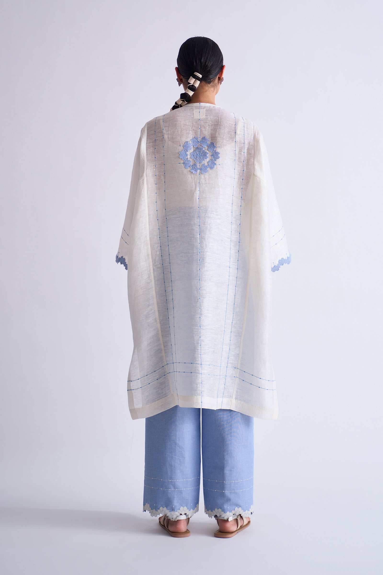 LINEN KAFTAN TUNIC