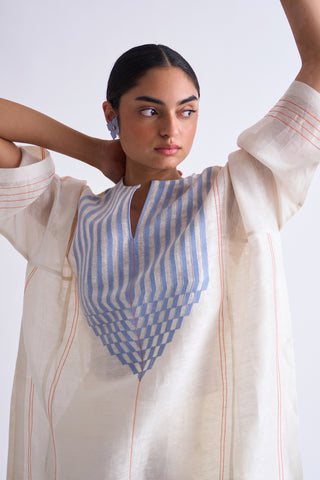 LINEN KAFTAN KAMEEZ