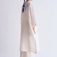 LINEN KAFTAN KAMEEZ
