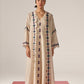 APPLIQUE' AND OUTLINE KAFTAN JACKET AND DRESS SET