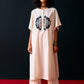 IVORY TRIBAL APPLIQUE' KAFTAN