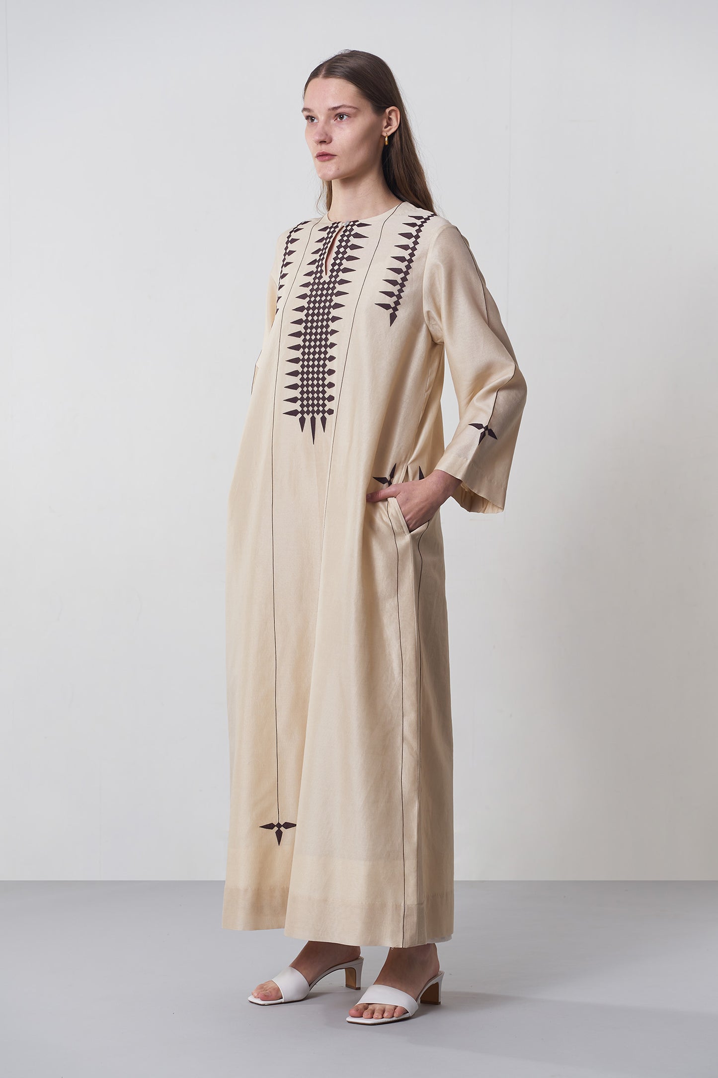 TRIBAL MILD A-LINE DRESS