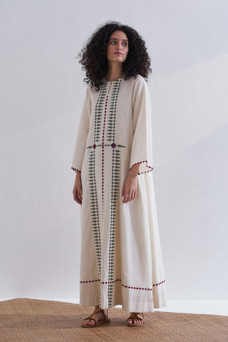 TRIBAL MILD A-LINE DRESS