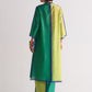 COLOUR BLOCKED APPLIQUE' AND CUTWORK KAMEEZ