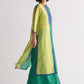 COLOUR BLOCKED APPLIQUE' AND CUTWORK KAMEEZ