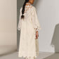 GEOMETRIC FLORAL NECK CUTWORK KAMEEZ IVR