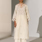 GEOMETRIC FLORAL NECK CUTWORK KAMEEZ IVR