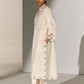GEOMETRIC FLORAL NECK CUTWORK KAMEEZ IVR