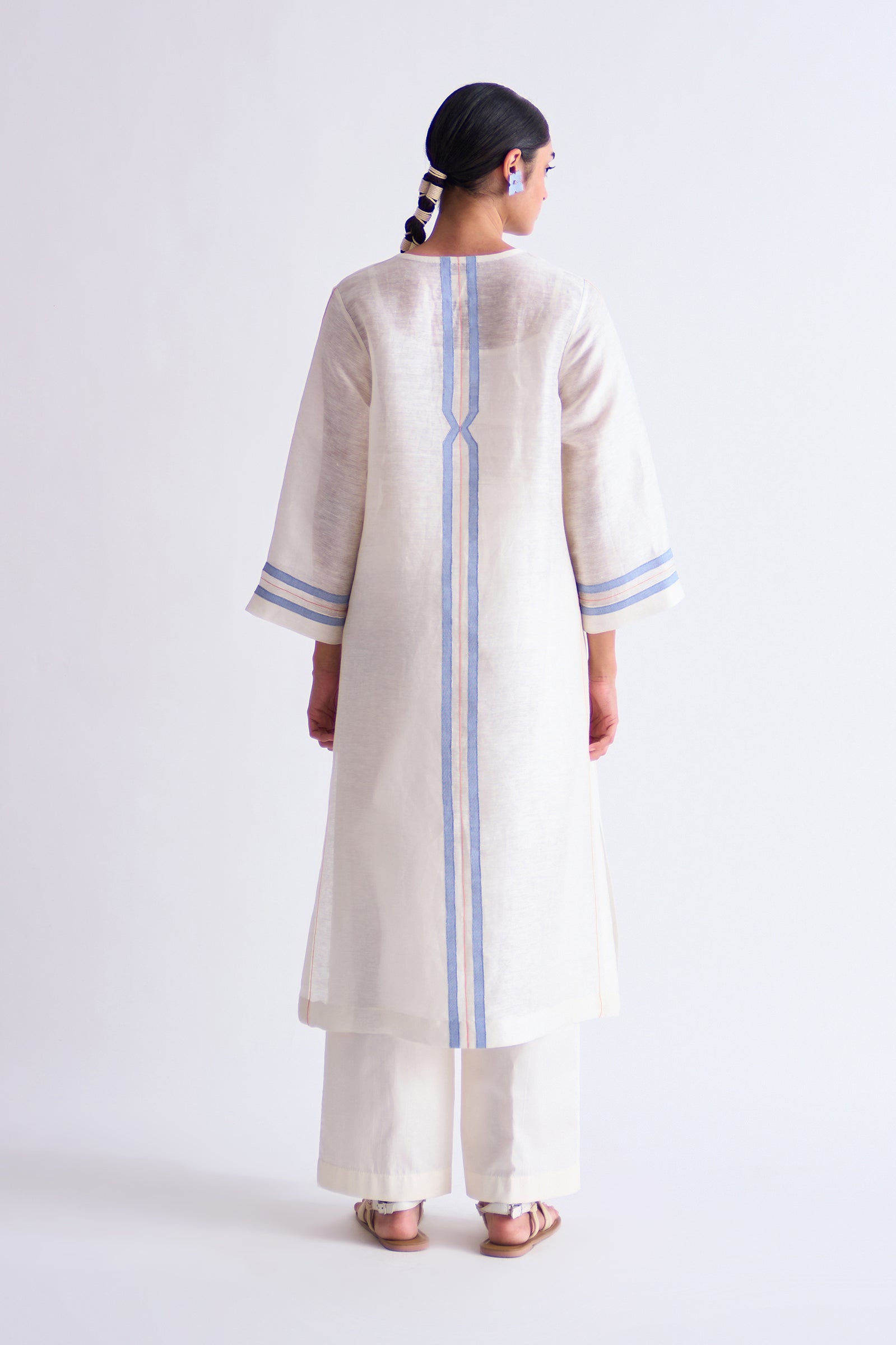 LINEN MILD ALINE KAMEEZ