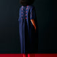 NAVY CENTRE GATHER KAFTAN KAMEEZ