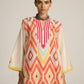 PANELLED A-LINE KAMEEZ
