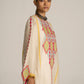 PANELLED KAFTAN DRESS