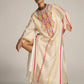 PANELLED KAFTAN DRESS