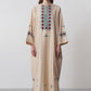 PANELLED KAFTAN DRESS