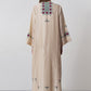 PANELLED KAFTAN DRESS
