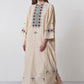 PANELLED KAFTAN DRESS