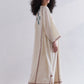 TRIBAL PANELLED KAFTAN DRESS
