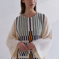 PANELLED KAFTAN DRESS