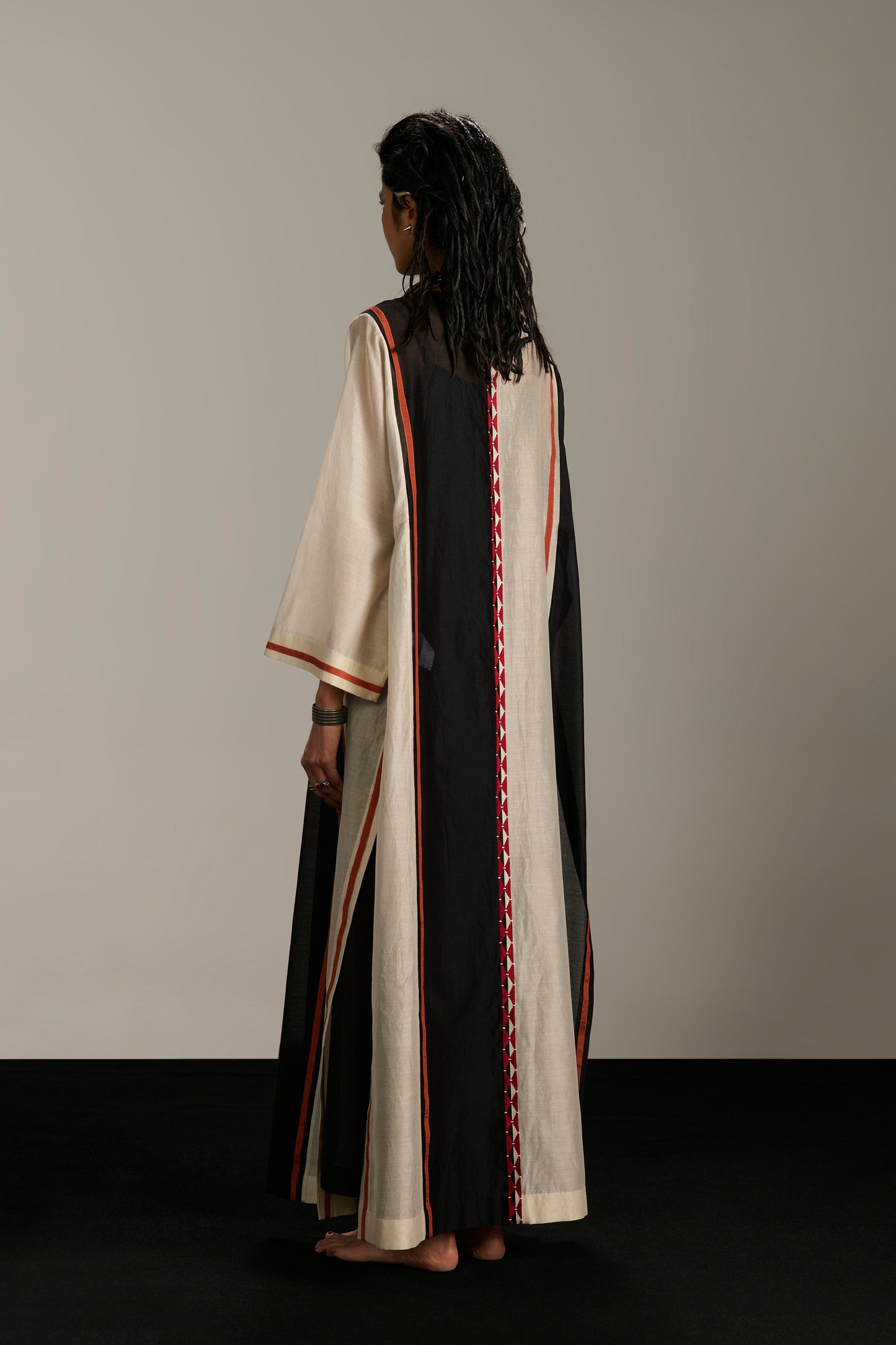 PANELLED KAFTAN