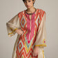 PANELLED KAFTAN