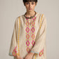 PANELLED KAFTAN