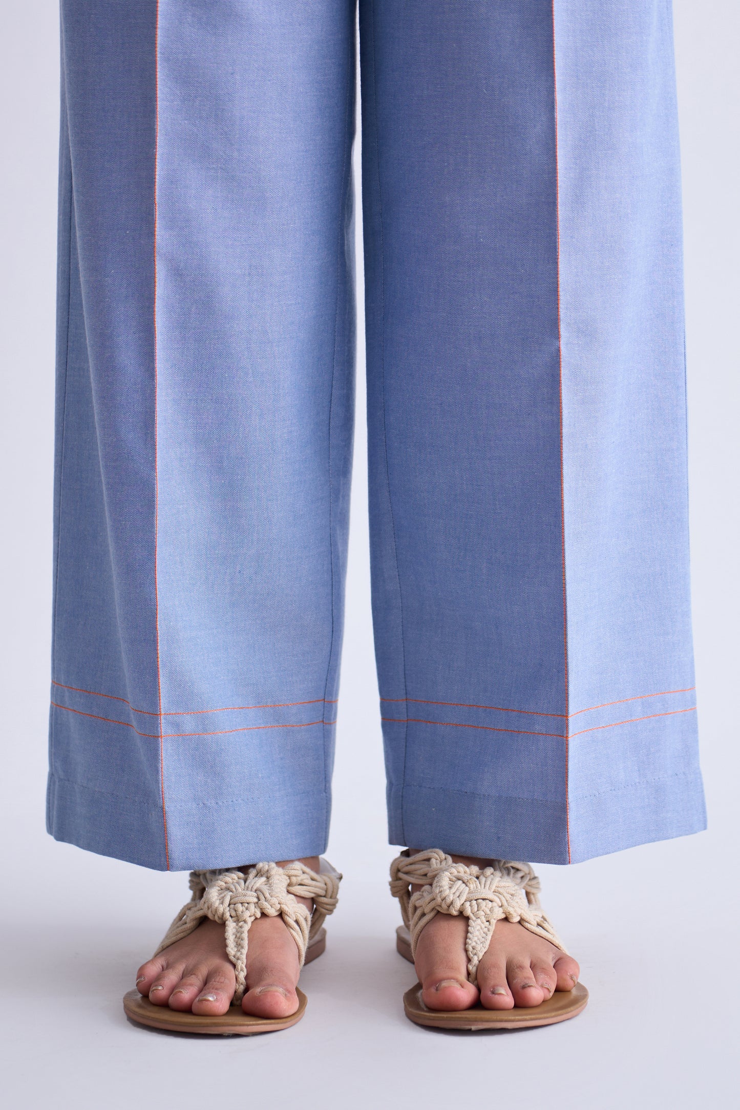 LINEN CENTER PLEATED KAMEEZ