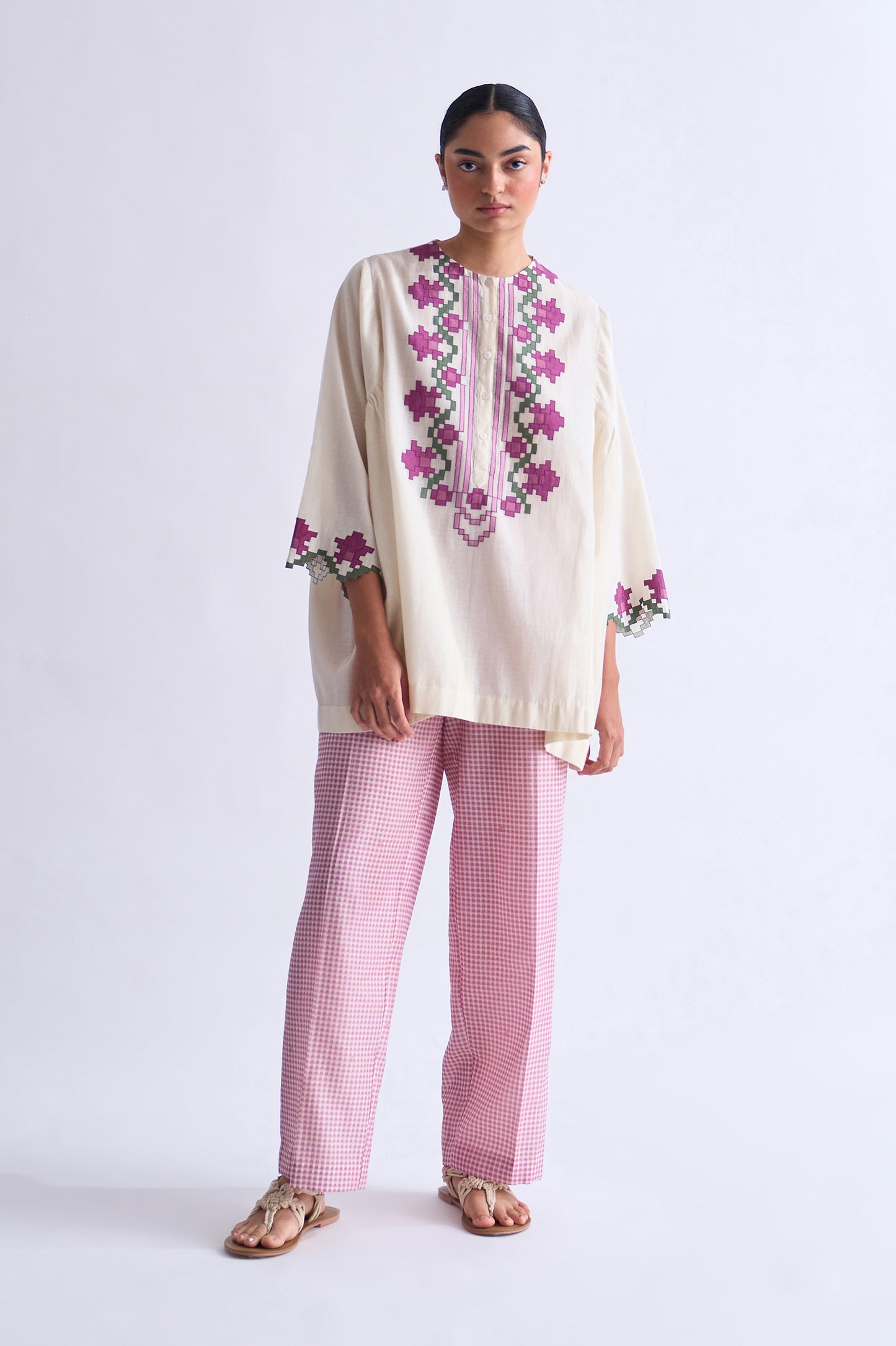 SIDE GATHER SHIRT