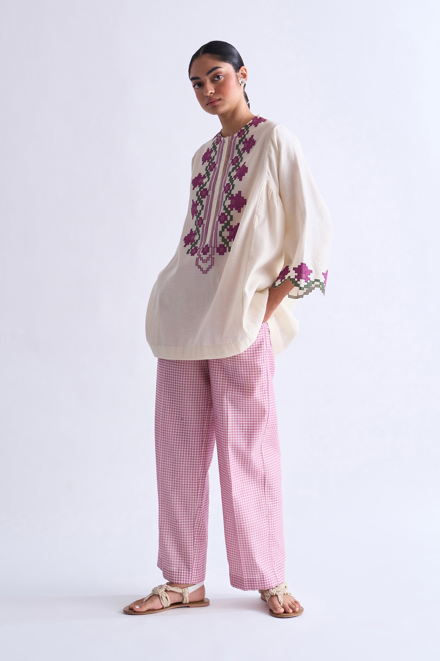 SIDE GATHER SHIRT